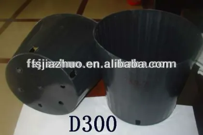 PE nursery pot is black soft nursery pots which is farm garden decorative flower pots wholesale