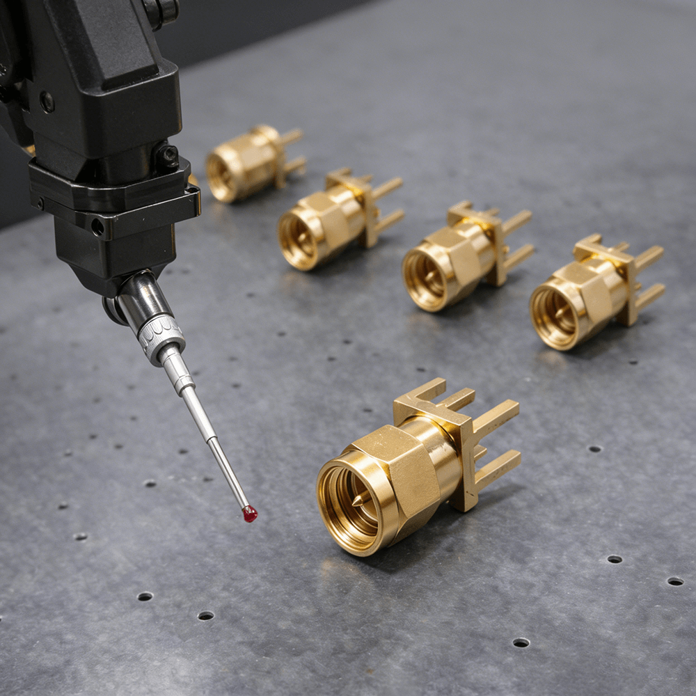 RF coaxial connectors