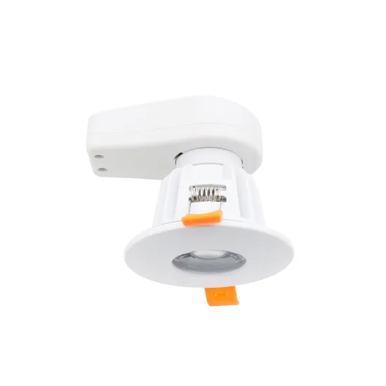 IP65 Fireproof Recessed LED Downlights with CCT Adjustable, Fire Rated, and 230V CCT Switch