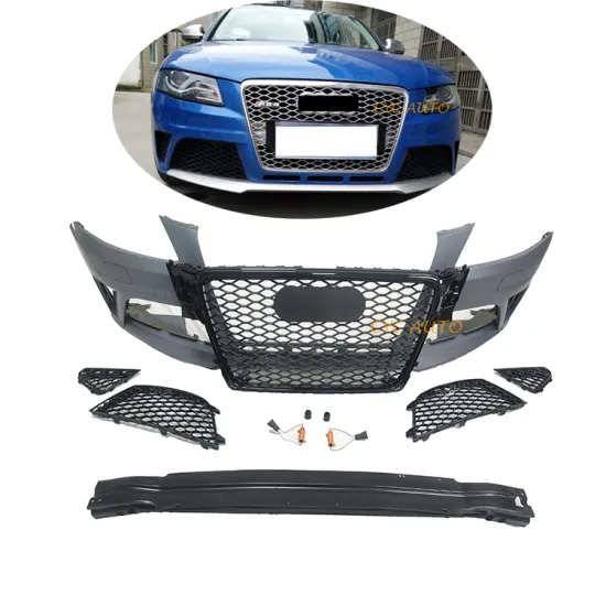 Front Bumper with Grille for Audi A4 B8 RS4 2008-2012 by CYC AUTO