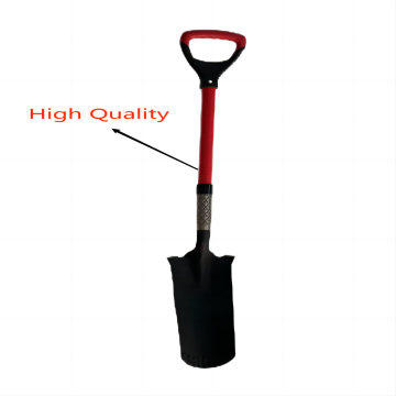 Pala de zanja D-Handle de alta calidad con mango de vidrio