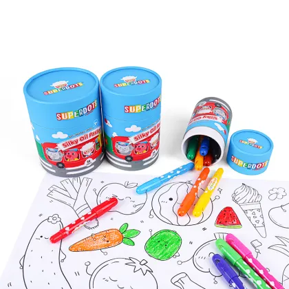 Silky Oil Painting Stick - Non-toxic, Washable Crayon Set