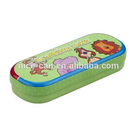 decorative stationery boxes Metal Pencil Case Pencil Tin box