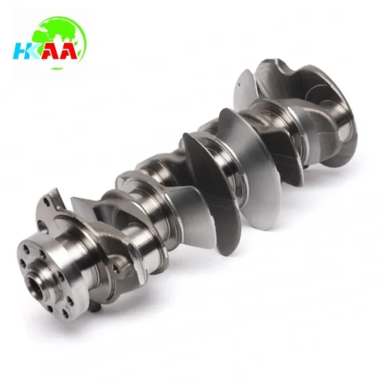 OEM precision machined engine crankshaft, 4340 steel 50cc 4 cylinder knife edge crankshaft