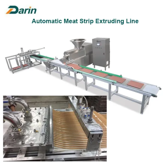 Chicken Jerky Mini's Treats Making line