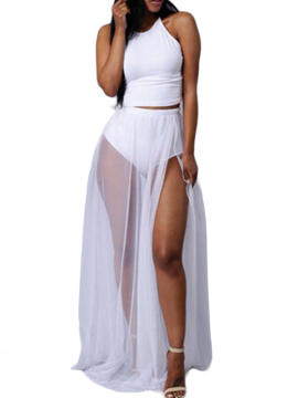 2017 New Arrival Summer Women Sexy O-Neck Sleeveless Clubwear Dress