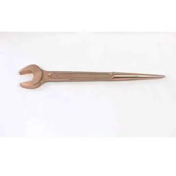 non sparking tools wrench construction with pin