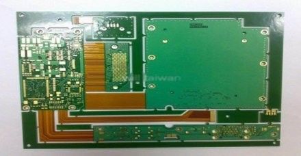 Impedance Control 10 Layer Fr4 Hdi Microvia 0.15 / 1.6mm Rigid Flex Pcb For Game Machine