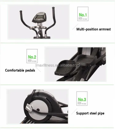 TMAX GYM Motorized Treadmill and Total Crunch Commercial Gym Equipment