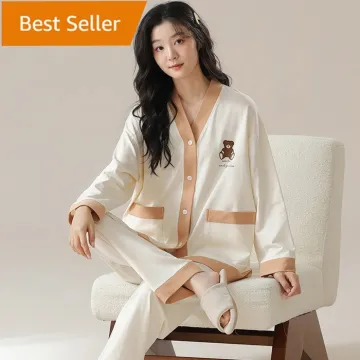 Women's Fun Cartoon Cotton Loungewear Set