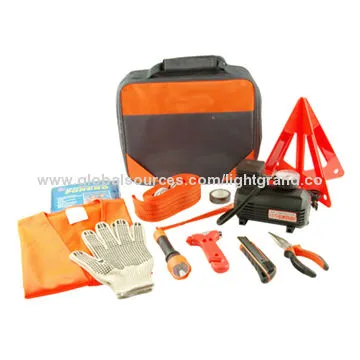4x4 Recovery Emergency Kits, with On-board electric pump/Utility knife,for off road cars, 4WD SUV