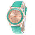 Gold Leather Watch Women For Business