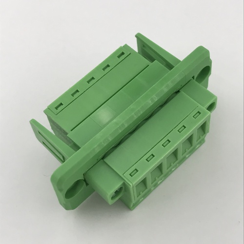 5way 5.08 pitch through wall panel terminal block