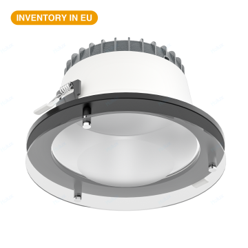 DIMMABLE ROUND LED DOWNLIGHTS FOR OFFICE HOTEL CEILINGS (10W-35W, 3CCT)