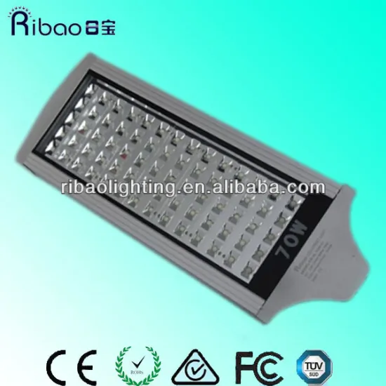 High power Newest design IP65 70w 12v dc led solar street lights
