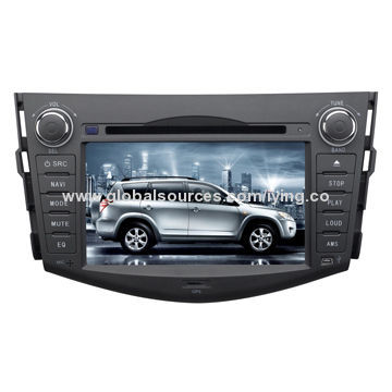 In-dash Car DVD Player GPS Navigation for Toyota RAV4 (2009-2012), w/iPod, RDS, Bluetooth