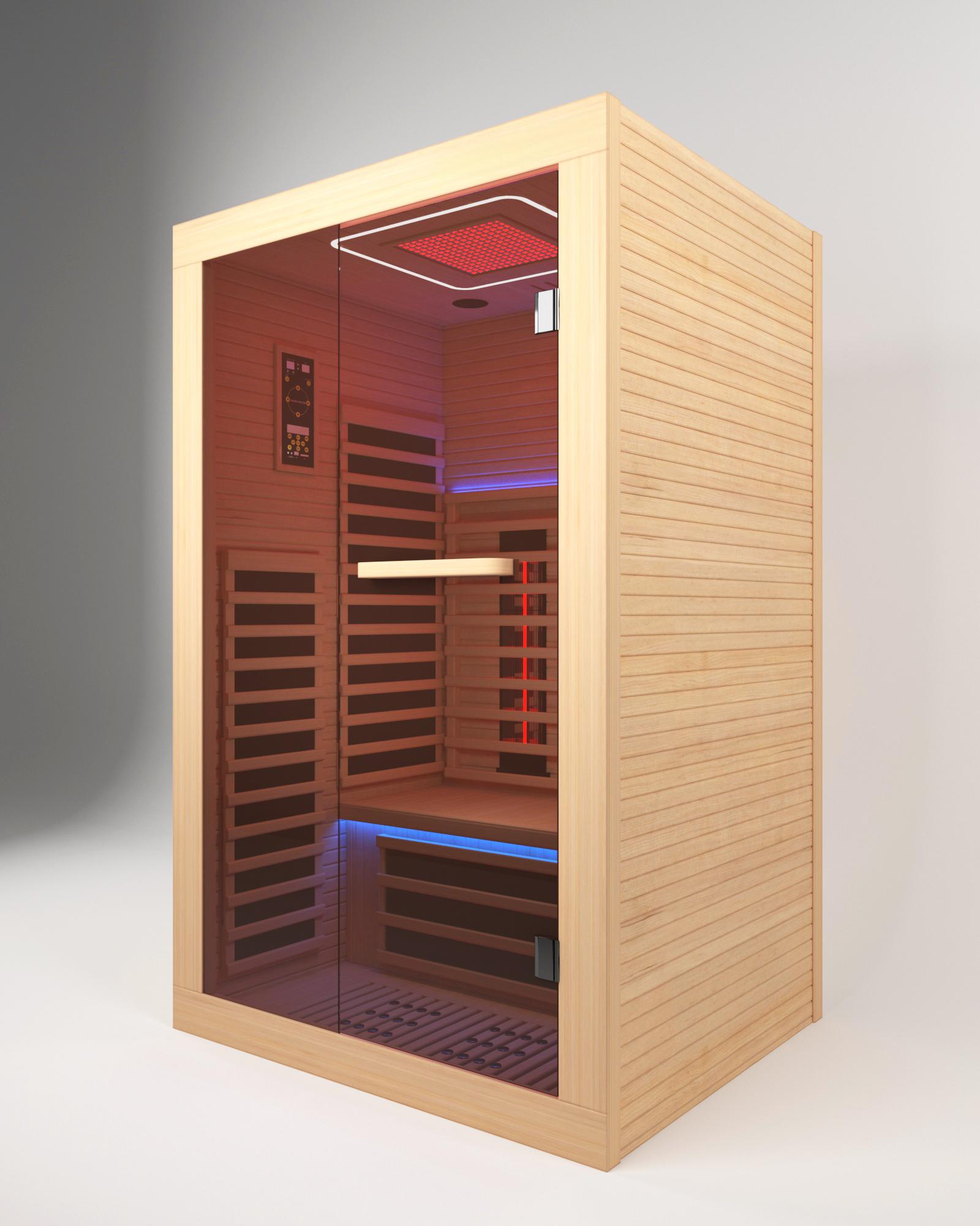 Indoor Far Infrared Sauna For Two Person