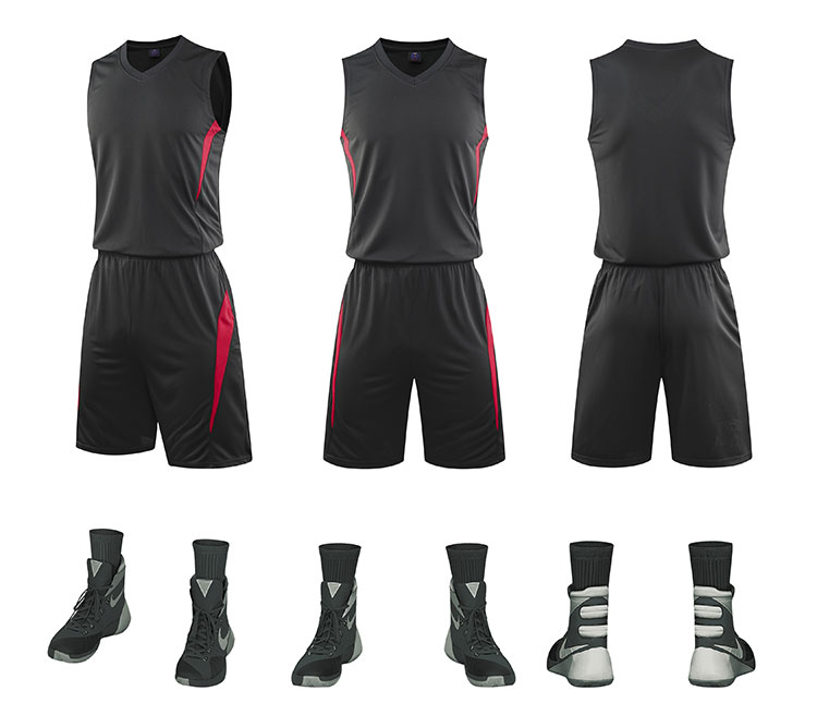 Kan worden aangepast basketbal uniform voor wedstrijd