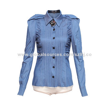 Denim Shirt, Small Order Can be Accepted