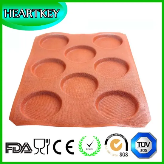 Custom New Design Silicone Loaf Pan Bread Sub Roll Pan