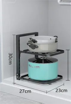 Customizable Indoor Kitchen Pot Racks