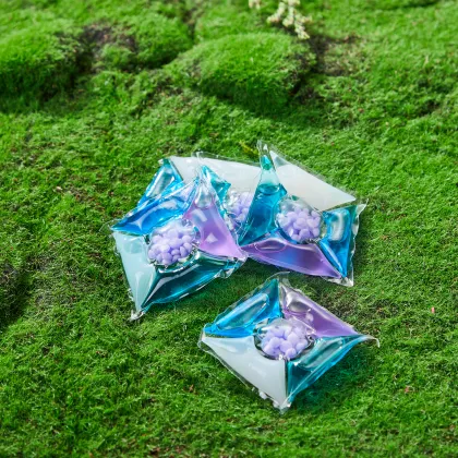 Five-Cavity Laundry Detergent Pods - 11g Eco-Friendly Gel Pods
