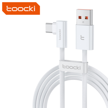 Toocki 90 Degree USB to Type C Fast Charging Cable