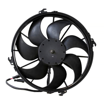 12 Inch Black 12V and 24V Condenser Fan for Bus Air Conditioner - Professional Manufacturer