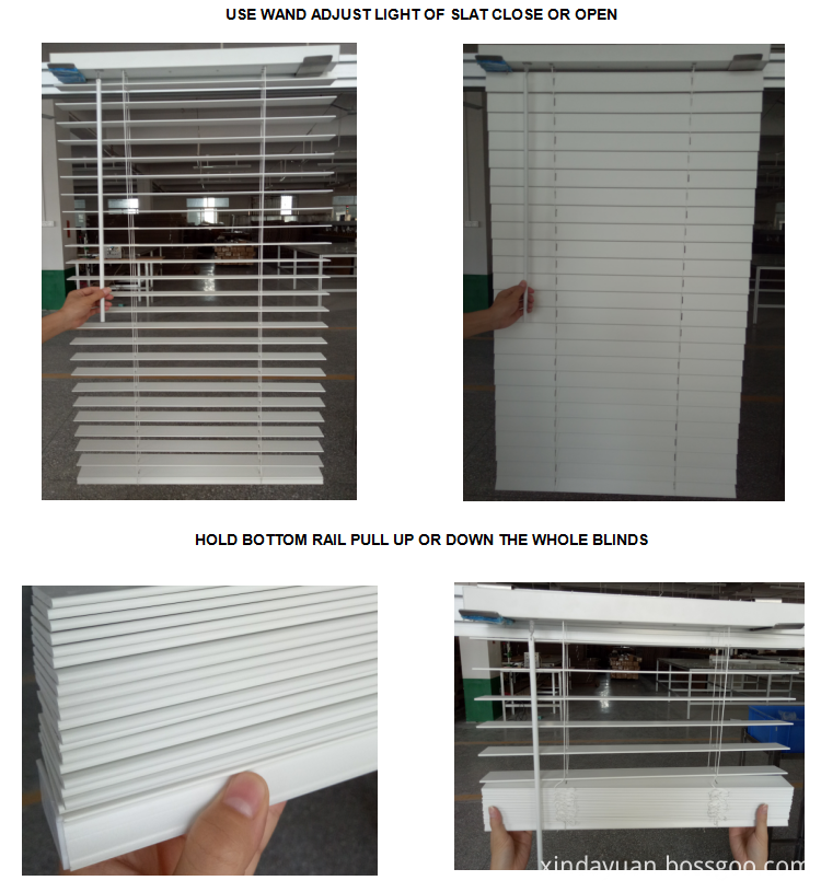 HOW TO OPERATE CORDLESS BLINDS