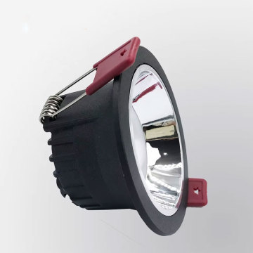 ERDU Die-Casting Aluminum Housing 7W Deep Anti Glare Recessed LED Downlight