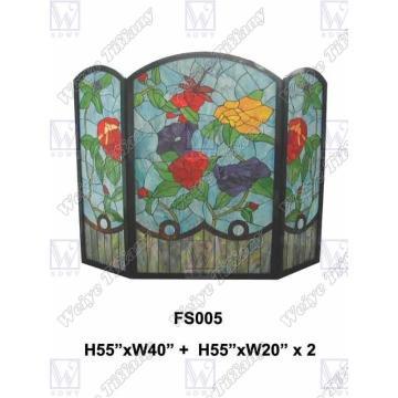 Tiffany Stained Glass Panel