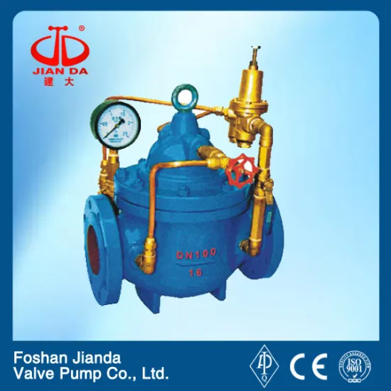 900X ductile iron flange end emergency shut-off valve