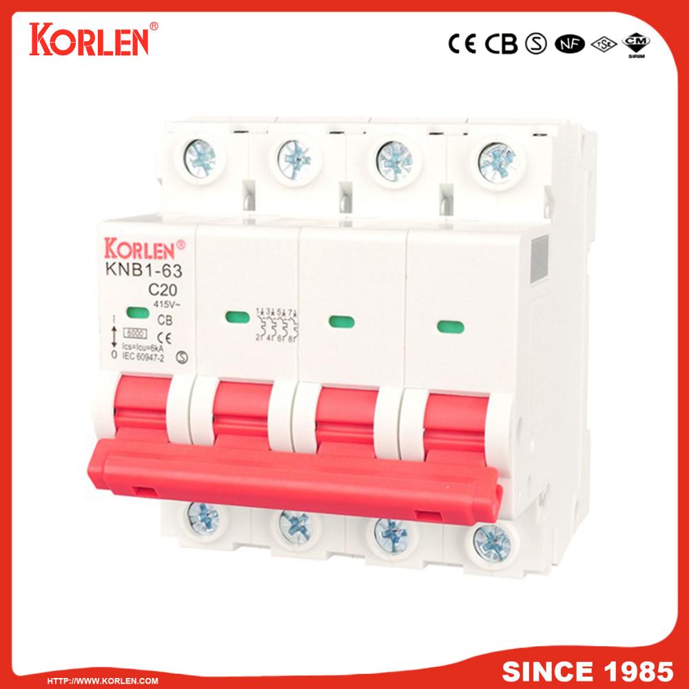 Low Voltage Miniature Circuit Breaker 415V Normal Type