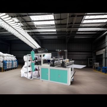 Efficient Cold Sealing Hot Cutting Servo Side Sealing Bag Making Machine for Plastic Bag Manufacturing Plants and Home Use