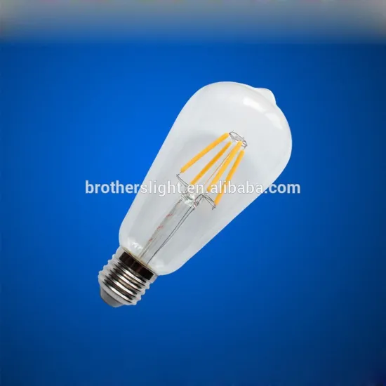 China suppiler ST64 E27 decorative antique vintage LED Filament Light Bulb
