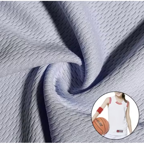 スポーツウェア用の100％ポリエステルバードアイメッシュファブリック