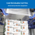 High Gloss Cold Shrink Stretch Hood Film for Chemical Casting Applications