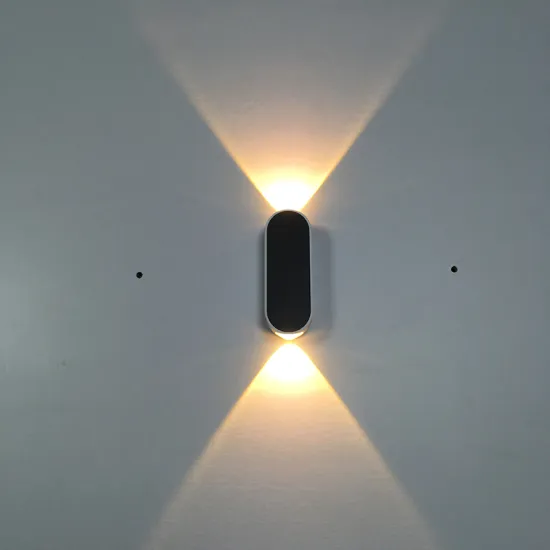 Modern Black LED Wall Light for Indoor Home Decoration