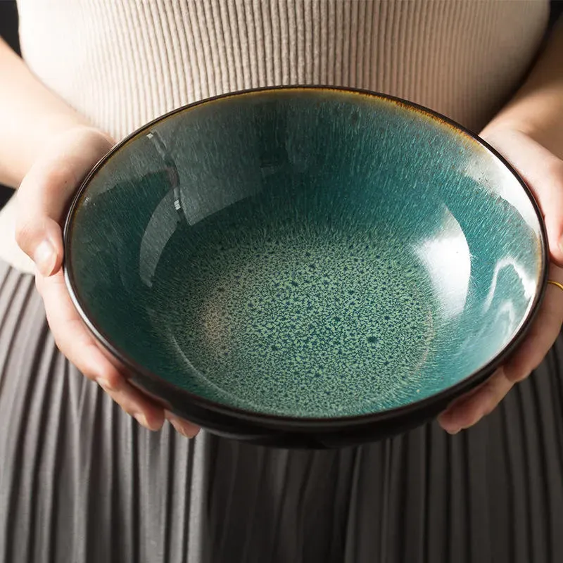 Nordic Green Ceramic Tableware Set
