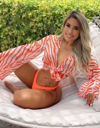 Swimsuit Bikini three piece mesh swimsuit