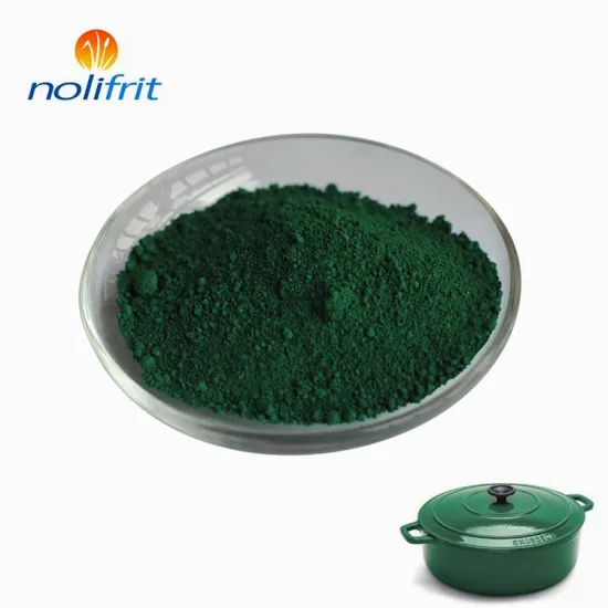 High Coverage Green Inorganic Pigment for Enamel Frit