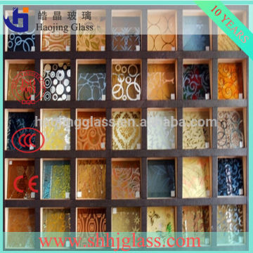 Excellent quality custom frosted sheet glass