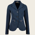 Navy Blue Show Jacket Anpassad tyg Kvinnsjacka