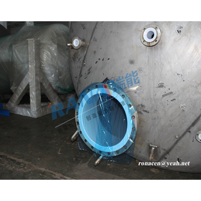 сталёвая футроўка рэзервуара Мадыфікаваны PTFE для плавікавай кіслаты