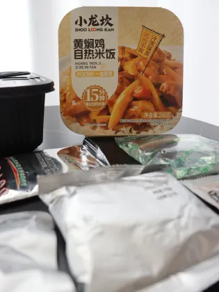 Bulk Self-Heating Rice Meals