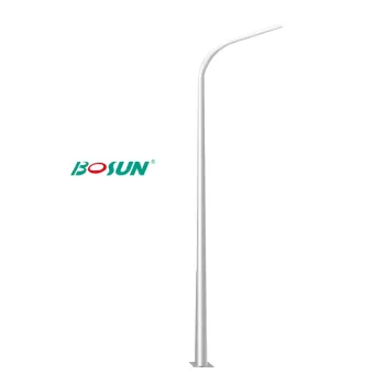 Outdoor Round Power Street Light Poles Factory Price for 6m to 12m Solar Street Lights