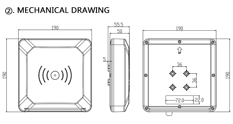 UHF Electronic Tag RFID Reader