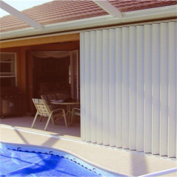 Aluminium Hurricane Accordion Shutters with ISO9001, ISO14001, ISO45001 and CE Certification