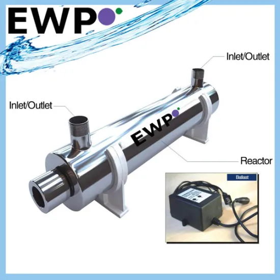 Water filtration system with uv component