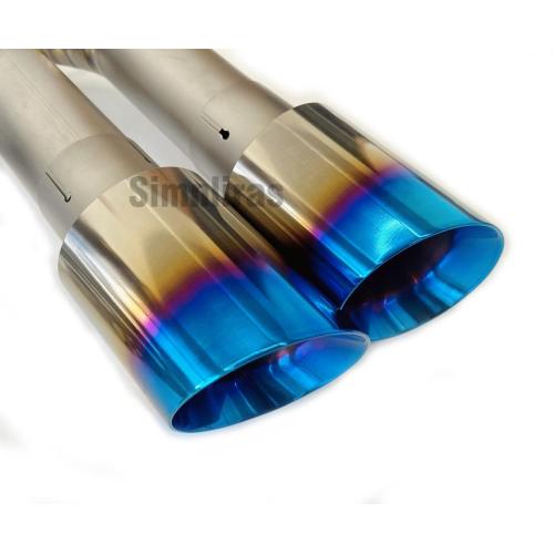 Titanauspuff für Volkswagen Golf R8